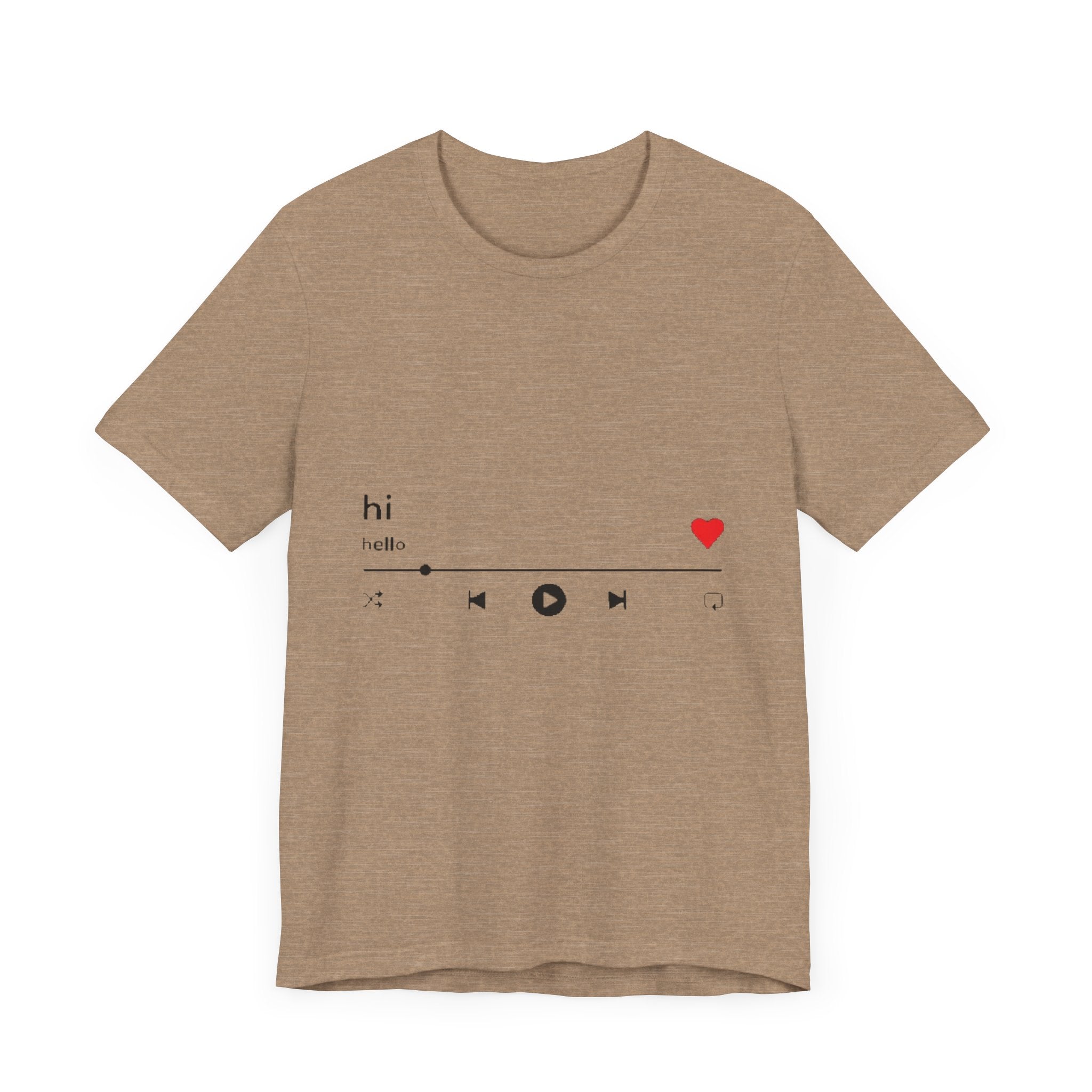 I like Music | Unisex Tri-Blend Crew Tee